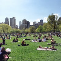 Photo taken at Sheep Meadow by Mollie B. on 5/5/2015