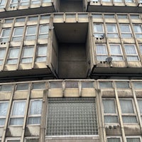 Photo taken at Robin Hood Gardens by Huw M. on 11/14/2021