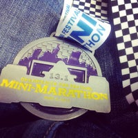 Photo taken at OneAmerica 500 Festival Mini Marathon by Jennifer D. on 5/4/2013