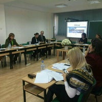 Photo taken at Ministerstvo za obrazovanie i nauka by Edgars Č. on 11/2/2016