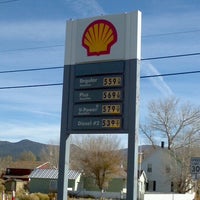 Photo taken at Shell by Laura S. on 10/28/2012