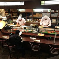 Photo taken at Sushiya by Ola K. on 3/11/2018