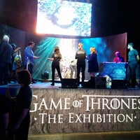 Photo taken at Game Of Thrones HBO Exhibit by Jason F. on 3/8/2014