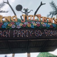 Photo taken at King Julien&amp;#39;s Beach Party-Go-Round by Emel K. on 1/30/2019