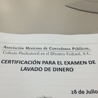 Photo taken at Asociación Mexicana de Contadores Públicos by homero gabriel o. on 7/28/2015