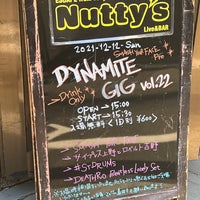 Photo taken at Live &amp;amp; BAR Nutty&amp;#39;s by Takao . on 12/12/2021