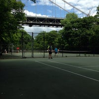 Photo taken at Riverside Park 119th Street Tennis Courts by George G. on 5/31/2014