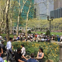 Photo taken at Bryant Park by George G. on 5/4/2015