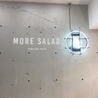 Photo taken at MORE SALAD by SSS 7. on 10/12/2016