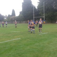 Photo taken at Old Colfeians RFC by Edna S. on 9/23/2012