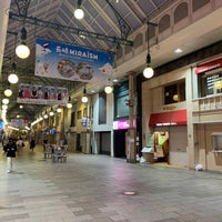Photo taken at Hamanomachi Shopping Street by Nacapy on 8/26/2021
