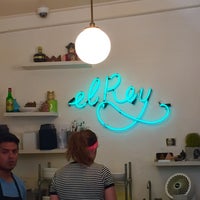 Photo taken at El Rey Coffee Bar &amp; Luncheonette by Jess W. on 8/14/2015