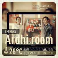 Photo taken at Ardhi room by ardhi 2. on 2/9/2013