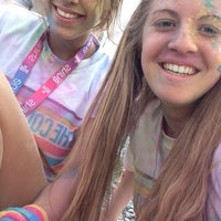 Photo taken at The Color Run by Dille V. on 9/6/2015