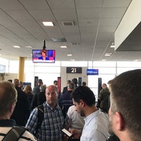 Photo taken at Gate B21 by George W. on 9/21/2017