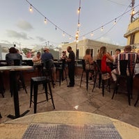 Photo taken at AlFresco Rooftop Wine Bar by Wilo M. on 2/27/2021