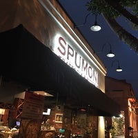 Photo taken at SPUMONI Trattoria &amp;amp; Pizzeria by Hasan Y. on 2/6/2017