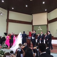 Photo taken at Igreja Adventista do Sétimo Dia - Alvorada by Fabíola d. on 8/23/2015