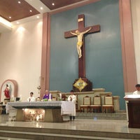 Photo taken at St.Donbosco Church by KniXz T. on 3/17/2013