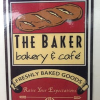 Photo taken at The Baker Bakery &amp;amp; Cafe by David K. on 4/13/2013