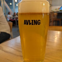 Photo taken at Avling Kitchen &amp;amp; Brewery by Christian S. on 5/24/2023
