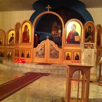 Photo taken at Holy Trinity Greek Orthodox Church by Marnee K. on 10/17/2012