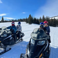 Photo taken at Steamboat Snowmobile Tours by Jackie L. on 1/25/2022