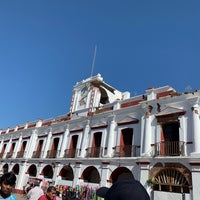 Photo taken at Palacio Municipal. H.  C. Juchitan De Zaragoza by Elaine G. on 1/4/2019