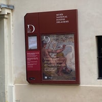 Photo taken at Musée National Eugène-Delacroix by Raquel F. on 10/2/2021