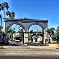 Photo taken at Paramount Pictures Melrose Gate by Erin C. on 8/15/2015