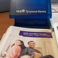 Photo taken at NLB Tutunska banka ATM by Софија🍀 on 3/17/2016