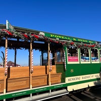 Photo taken at Powell-Hyde Cable Car Stop North Point by Bobbi B. on 12/17/2022