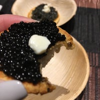 Photo taken at OLMA Caviar Boutique &amp;amp; Bar at The Plaza Food Hall by pdot on 5/17/2018
