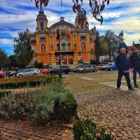 Photo taken at Opera Națională Română Cluj-Napoca by Cihan Ç. on 10/21/2016