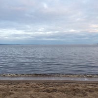 Photo taken at Пляж «Пески» by Sergey G. on 8/14/2016