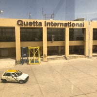Photo taken at Quetta International Airport (UET) by Asad S. on 4/8/2019