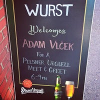 Photo taken at WURST Überkitchen. Wunderbar by Adam V. on 5/20/2015