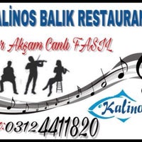 Photo taken at Kalinos Balık Restaurant by İBRAHİM B. on 4/1/2017
