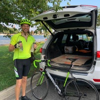 Photo taken at Hains Point Bike Loop by Stephen O. on 8/11/2020
