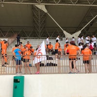 Photo taken at Yishun Stadium by Pam :. on 5/26/2017