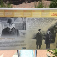 Photo taken at Andrew Carnegie Info on the Cultural Trail by Chris C. on 5/24/2016