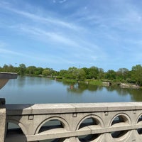 Photo taken at Humboldt Park Boathouse by Alina S. on 5/24/2020