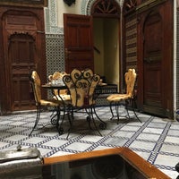 Photo taken at Ibn Khaldoun Hotel Fez by Corbin P. on 1/31/2018