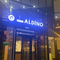 Photo taken at Aldino Hotel by Eser E. on 9/11/2021