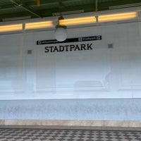Photo taken at U Stadtpark by Gerald M. on 12/25/2023