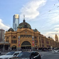 Photo taken at Flinders Street Station by SwINg P. on 10/10/2015