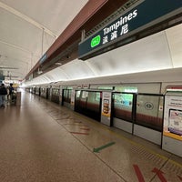 Photo taken at Tampines MRT Station (EW2/DT32) by SwINg P. on 2/23/2023