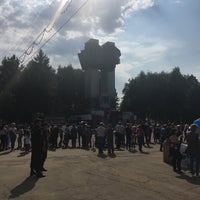 Photo taken at Площадь  200-летия by Алена С. on 9/2/2017