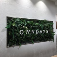 Photo taken at Owndays by セレステ on 2/14/2018