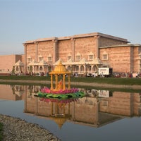 Photo taken at BAPS Shri Swaminarayan Mandir by BAPS on 8/24/2014